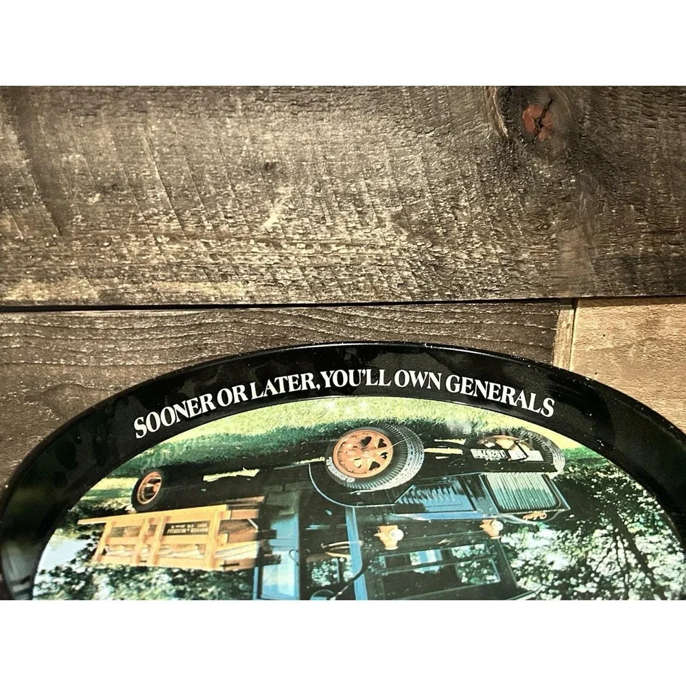 Vintage General Tire Serving Tray 1918 Packard 4-Cylinder‎ Delivery Truck